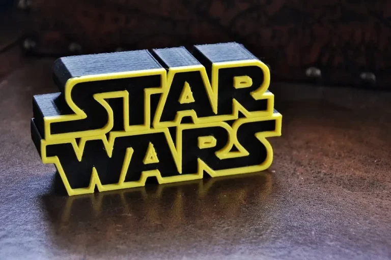 STAR WARS LOGO STL