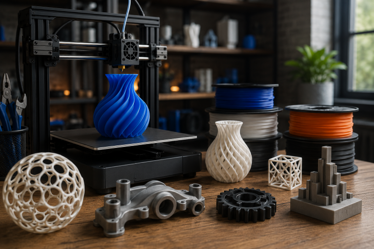 3D Printing Basics: A Guide to Modern Materials and Processes