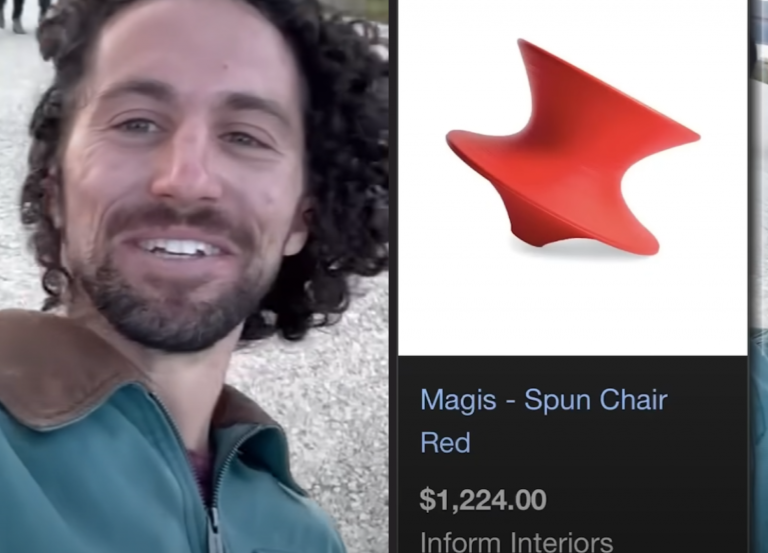 Man refuses to pay $1,244 for a ‘chair’ so re-creates his own with a 3D Printer