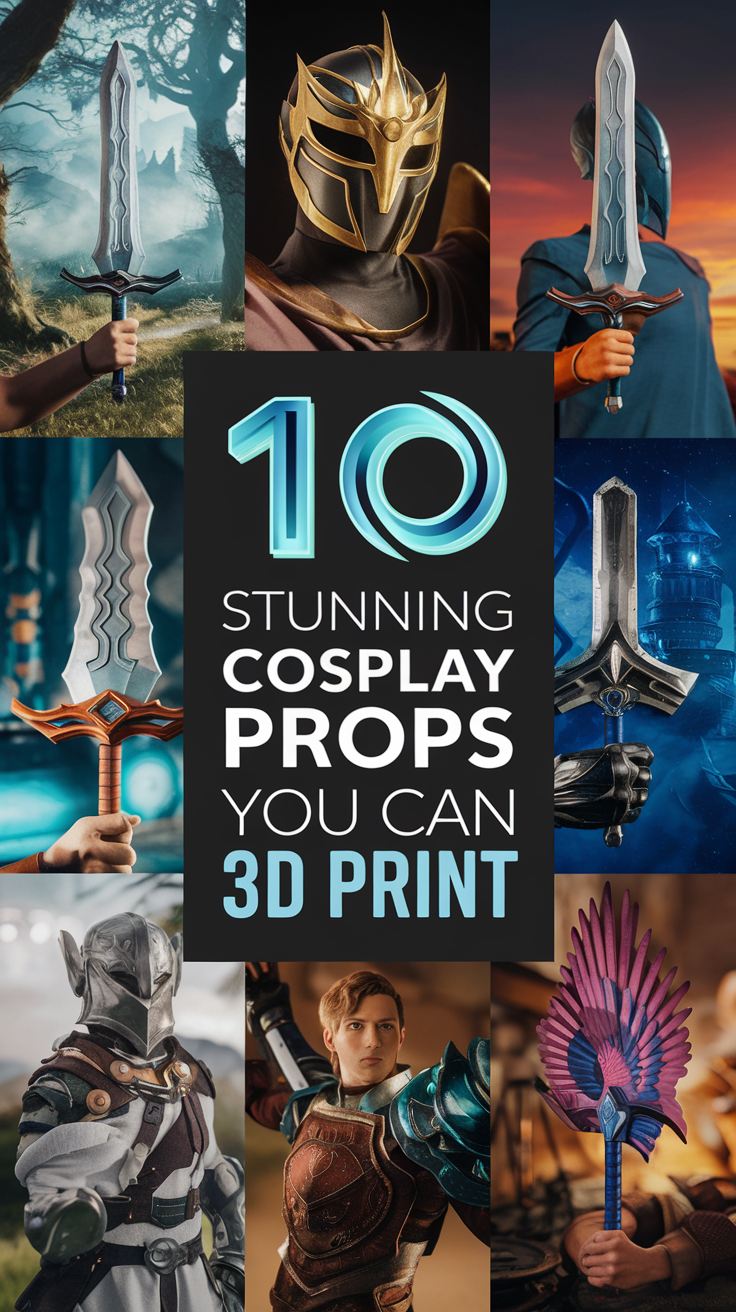 10 Stunning Cosplay Props You Can 3D Print