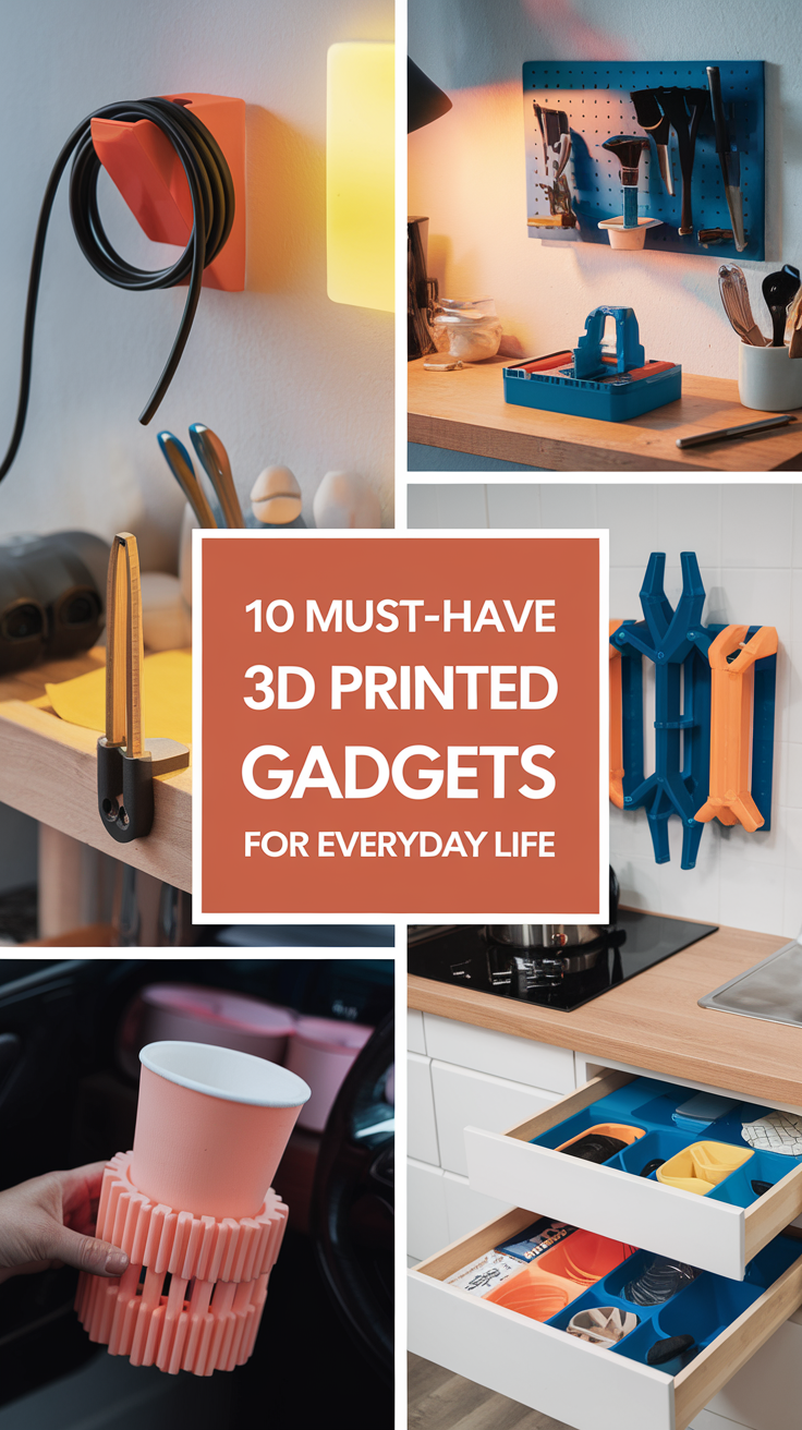 3D Printed Gadgets for Everyday Use
