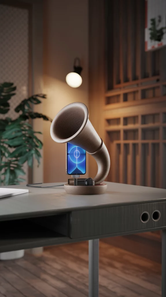 3d printed phone amplifier