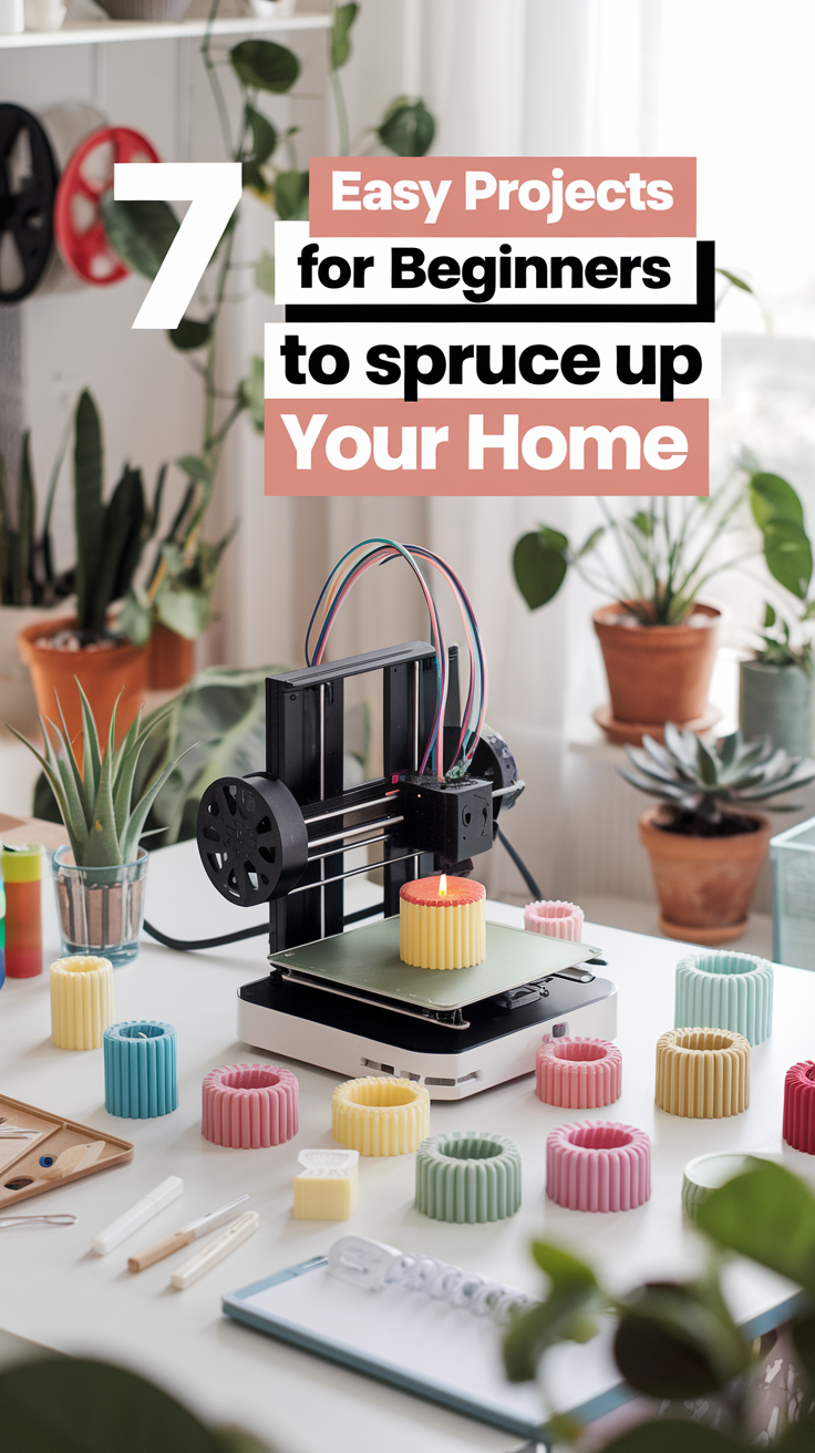 7 Easy 3d print Projects for Beginners to Spruce Up Your Home