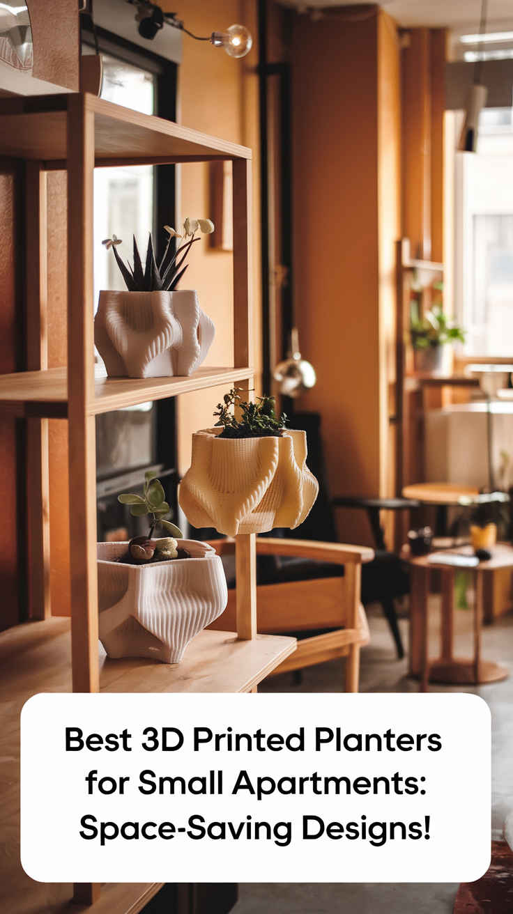 5 Best 3D Printed Planters for Small Apartments: Innovative Designs for Urban Gardeners