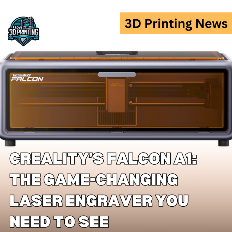 Creality Unveils Falcon A1 10W Enclosed Laser Engraver & Cutter