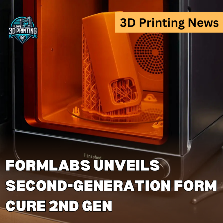 Formlabs Unveils Second-Generation Form Cure 2nd Gen, Boosting Speed and Consistency in 3D Printing Post-Processing
