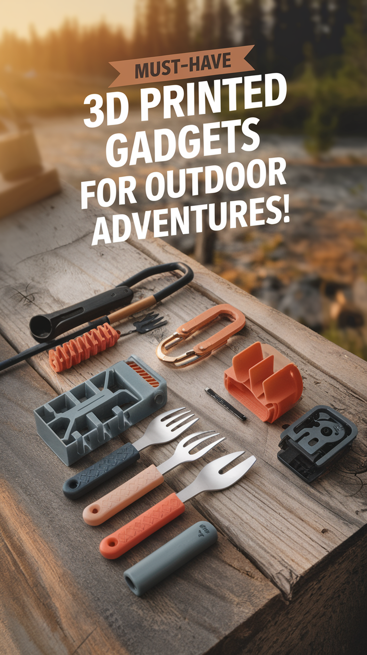 Functional and Fun: 3D Printed Gadgets for Outdoor Adventures