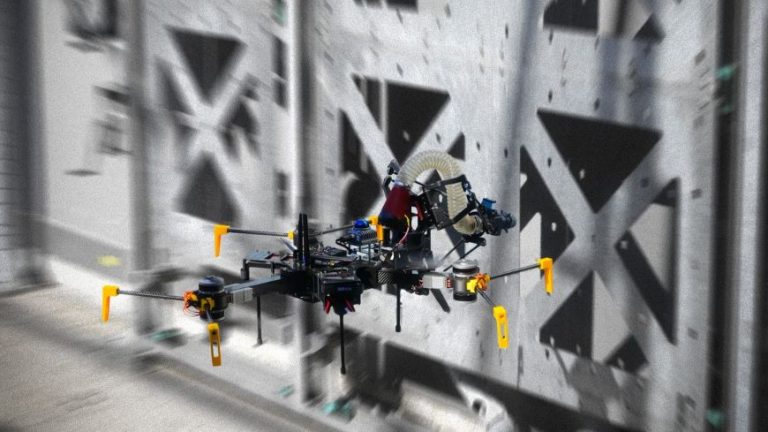 Empa and EPFL Explore the Future of Construction with Aerial Additive Manufacturing