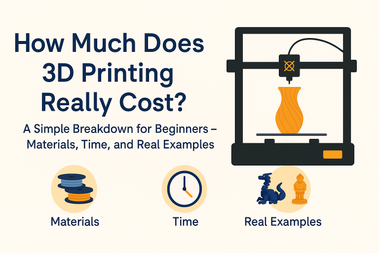 The fetured image for the post - How much does 3d print