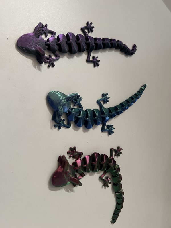Axolotl 3D Printed Fidget Toy – Cute, Articulated, and Perfect for Stress Relief