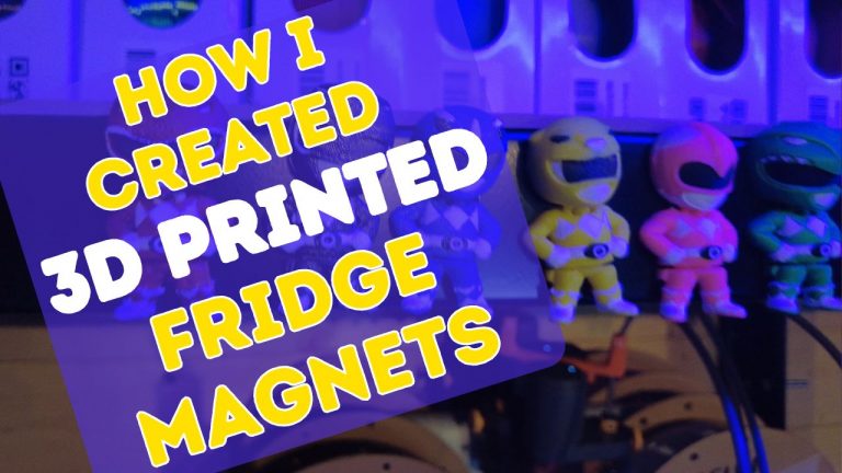 How I Created 3D Printed Fridge Magnets