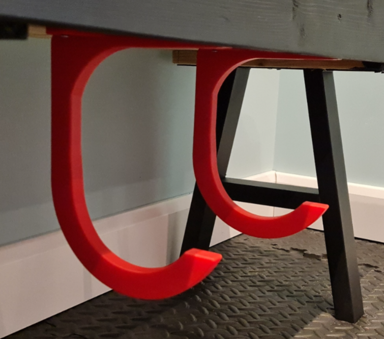 3d printed pelaton yoga mat holder