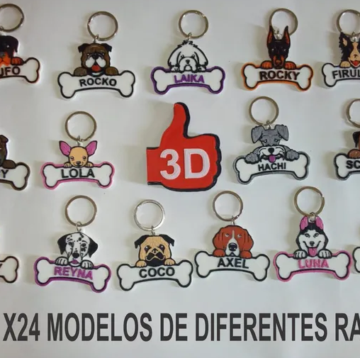 3d printed pet tags