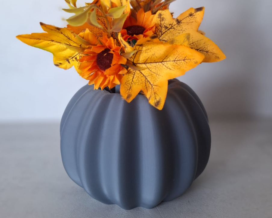 3d printed pumpkin vase