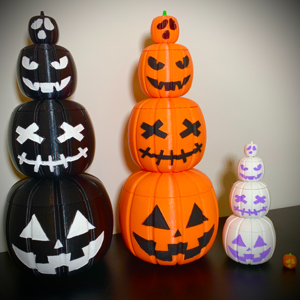 3d printed stackable pumpkins