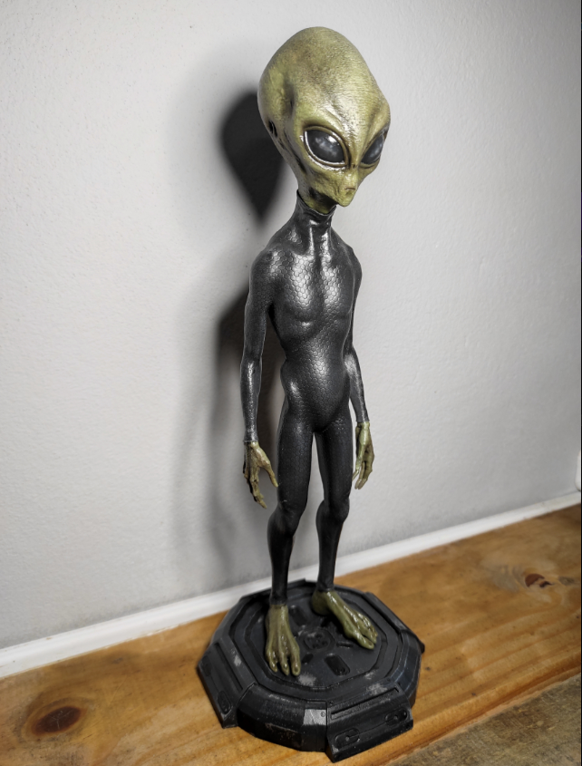 Realistic Looking Alien 3d Model