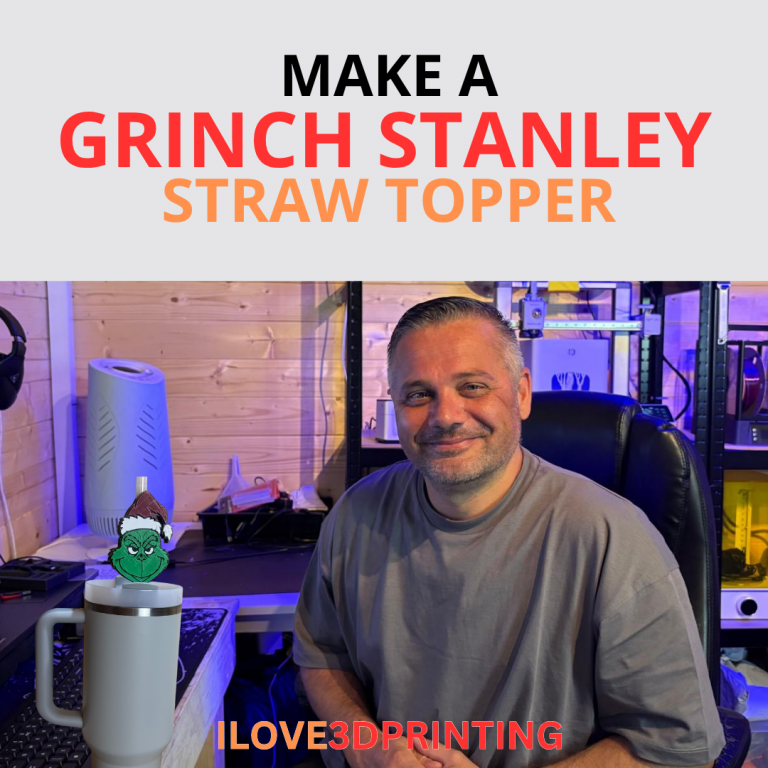 Make A 3D Printed Stanley Straw Topper
