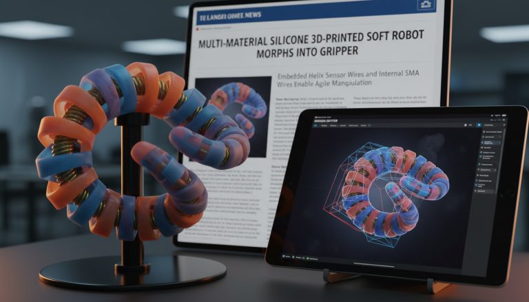 FluxLab: Designing 3D-Printable Shape-Changing Devices with Embedded Sensing