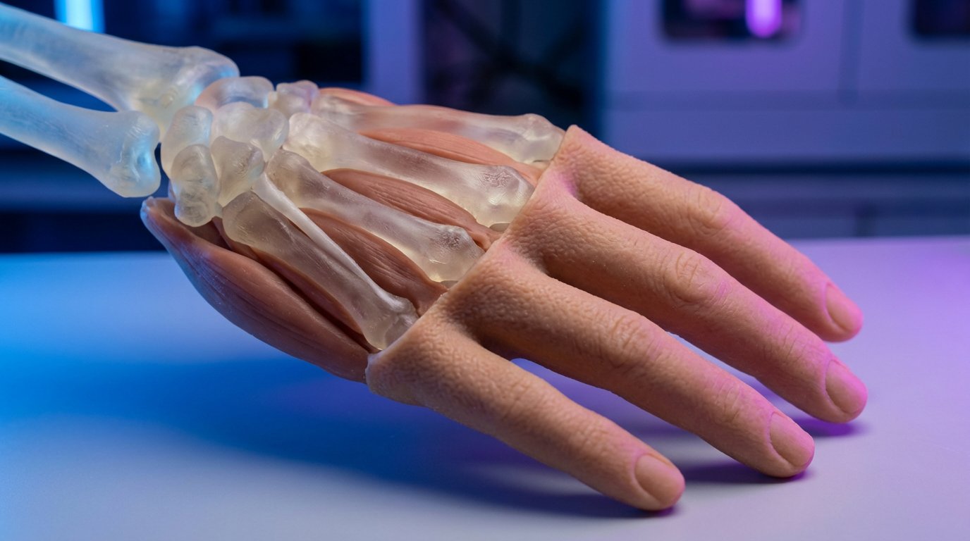 3d printed human hand