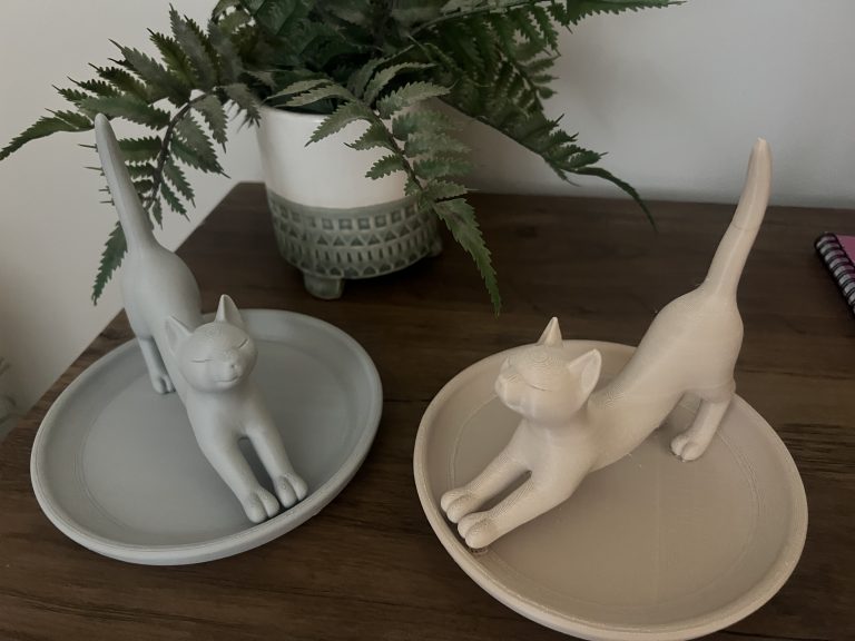 Cat Jewelery Ring Holder