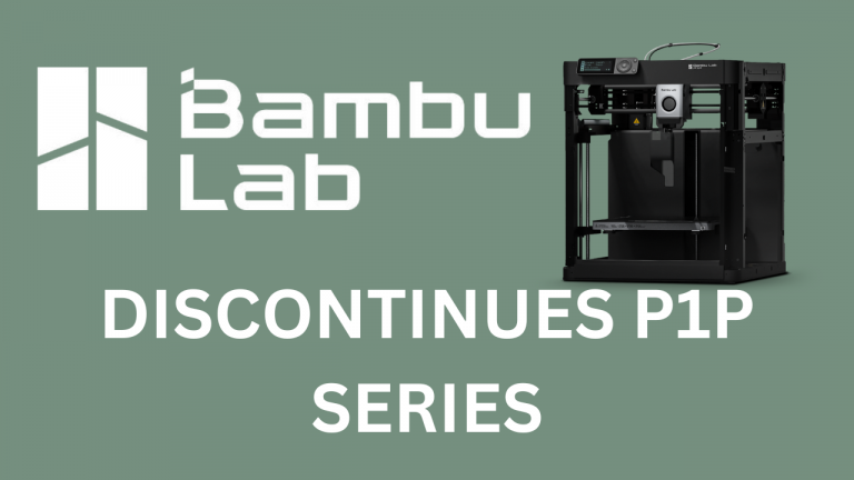 Bambu Lab discontinues P1P production