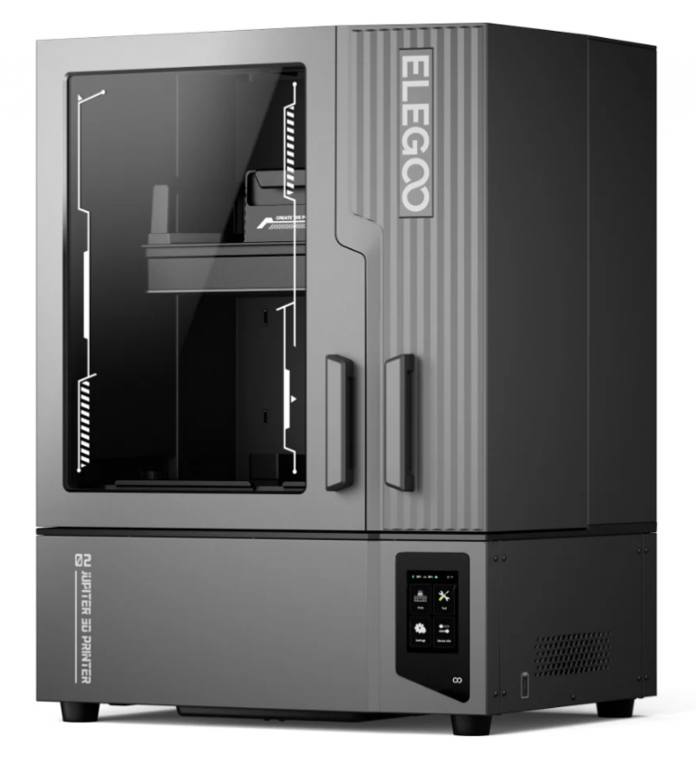 A picture of the ELEGOO Jupiter 2 resin printer