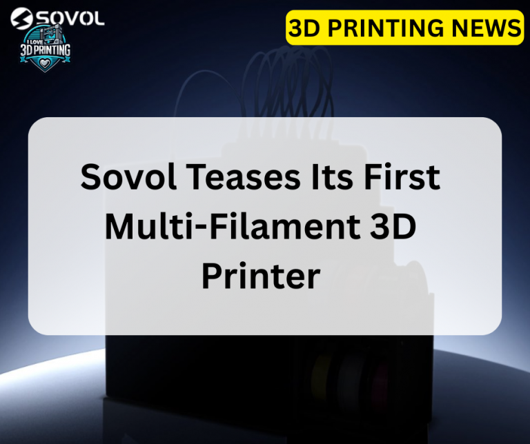Sovol Teases Its First Multi-Filament 3D Printer